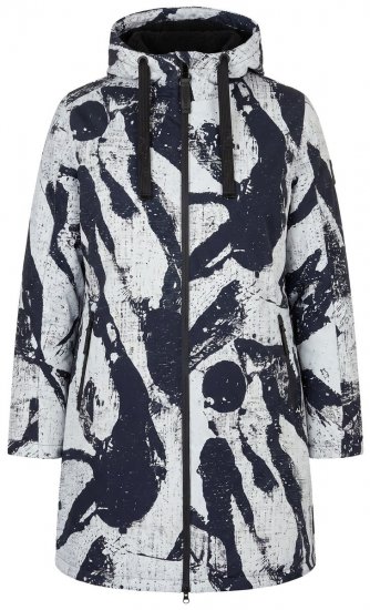 Ulla Popken 849984 Manteau technique Gris - Manteaux - Manteaux grande taille pour femme