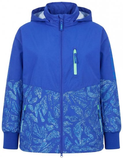 Ulla Popken 850339 Veste technique Bleu roi - Vestes - Vestes grande taille pour femme