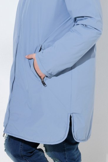 Ulla Popken 850361 Veste technique Bleu denim - Vestes - Vestes grande taille pour femme