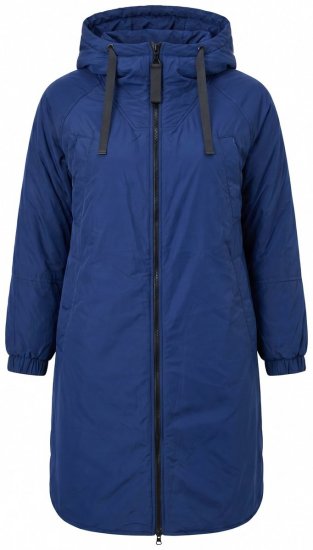 Ulla Popken 850376 Parka Indigo - Manteaux - Manteaux grande taille pour femme