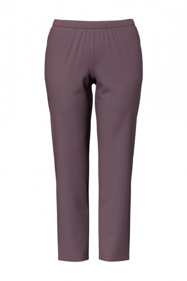 Ulla Popken 850403 Pyjama à fleurs Marron - Pyjamas/vêtements de détente - 