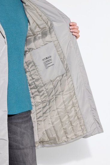 Ulla Popken 850774 Manteau technique Gris - Manteaux - Manteaux grande taille pour femme