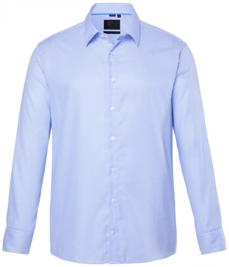 JP1880 851051 Chemise business sans repassage manches longues Bleu clair TALL - TALL chemises - Chemises coupe TALL
