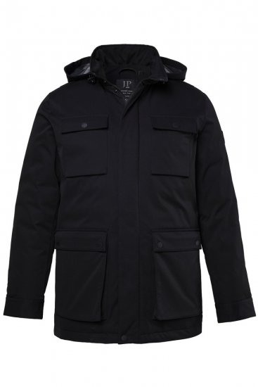 JP1880 851351 Veste fonctionnelle à capuche Noir - Vestes - Vestes homme grandes tailles