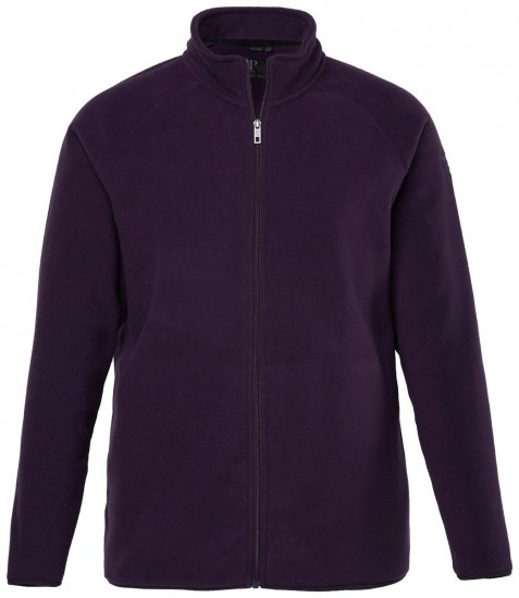 JP1880 851362 Veste polaire à col montant Violet foncé TALL - TALL vestes - Vestes coupe TALL pour hommes grands