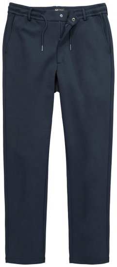 Men+ 663 Bilbao Flexlastic Pantalon en jersey à taille élastique Bleu marine - Costumes - Costumes grandes tailles 