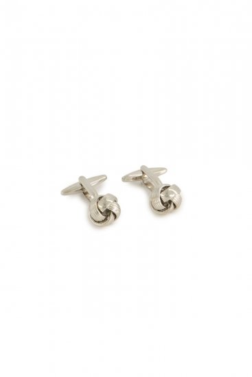 JP1880 851707 Boutons de manchette avec nœud Gris argenté - Bijoux - 