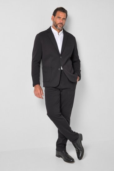 JP1880 Naples Flexnamic Blazer en jersey Noir - Costumes - Costumes grandes tailles 