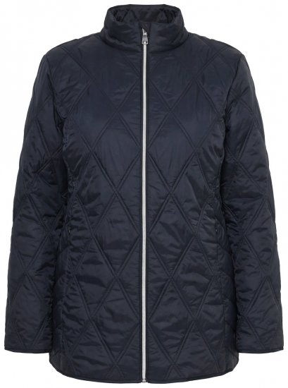 Ulla Popken 851777 Veste matelassée Noir - Vestes - Vestes grande taille pour femme