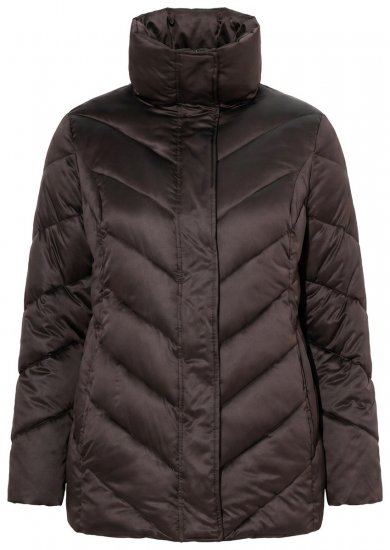 Ulla Popken 851799 Coupe-vent Marron - Vestes - Vestes grande taille pour femme