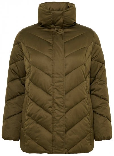 Ulla Popken 851799 Coupe-vent Vert olive - Vestes - Vestes grande taille pour femme