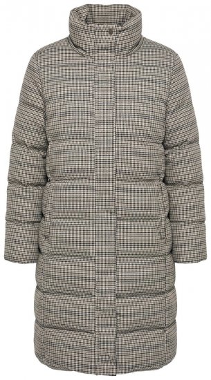 Ulla Popken 851801 Manteau matelassé Blanc cassé - Manteaux - Manteaux grande taille pour femme