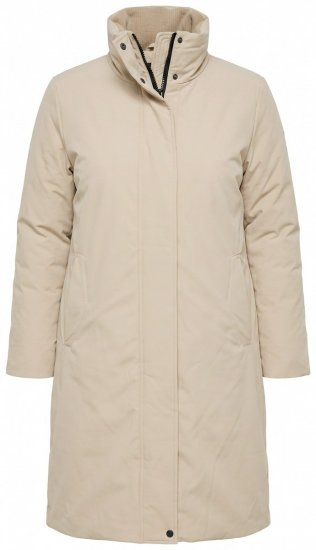 Ulla Popken 851811 Manteau matelassé Beige - Manteaux - Manteaux grande taille pour femme
