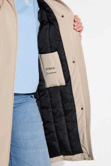 Ulla Popken 851811 Manteau matelassé Beige - Manteaux - Manteaux grande taille pour femme