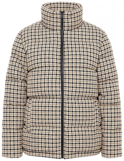Ulla Popken 851822 Manteau matelassé Blanc cassé - Manteaux - Manteaux grande taille pour femme