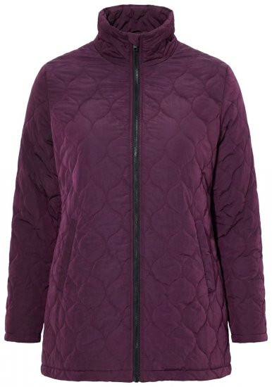 Ulla Popken 851831 Veste matelassée Marron - Vestes - Vestes grande taille pour femme