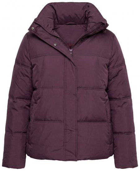 Ulla Popken 851832 Veste matelassée Marron - Vestes - Vestes grande taille pour femme