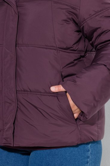 Ulla Popken 851832 Veste matelassée Marron - Vestes - Vestes grande taille pour femme