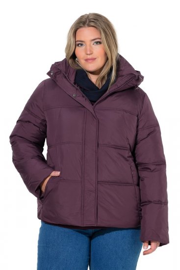 Ulla Popken 851832 Veste matelassée Marron - Vestes - Vestes grande taille pour femme