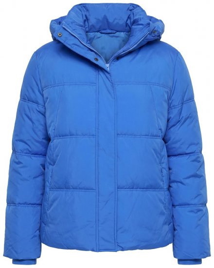 Ulla Popken 851832 Veste matelassée Pétrole - Vestes - Vestes grande taille pour femme