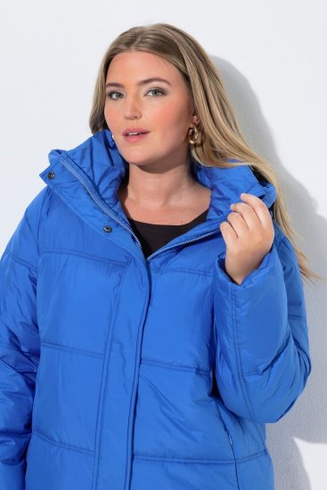 Ulla Popken 851832 Veste matelassée Pétrole - Vestes - Vestes grande taille pour femme