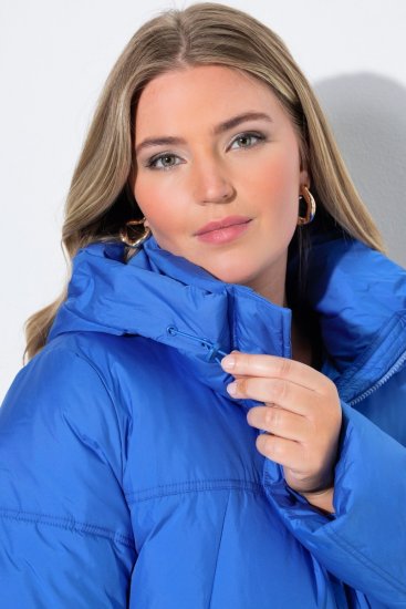 Ulla Popken 851832 Veste matelassée Pétrole - Vestes - Vestes grande taille pour femme