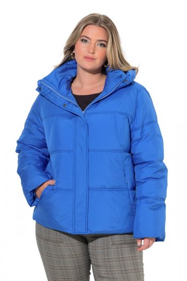 Ulla Popken 851832 Veste matelassée Pétrole - Vestes - Vestes grande taille pour femme