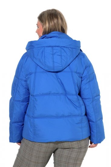 Ulla Popken 851832 Veste matelassée Pétrole - Vestes - Vestes grande taille pour femme
