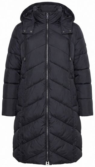 Ulla Popken 851842 Manteau matelassé Noir - Manteaux - Manteaux grande taille pour femme