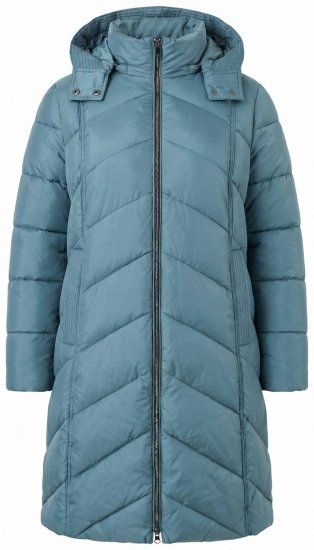 Ulla Popken 851842 Manteau matelassé Kaki - Manteaux - Manteaux grande taille pour femme
