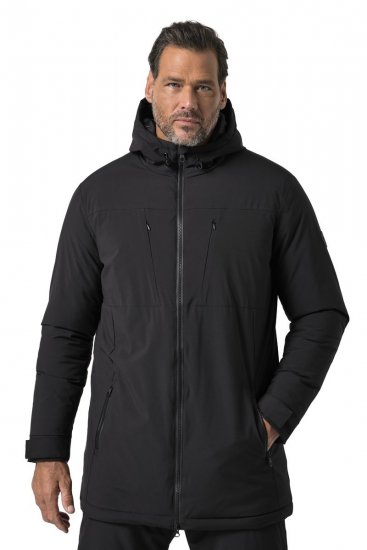 Jay-Pi 852164 Matelassée veste fonctionnelle Noir - Vestes - Vestes homme grandes tailles