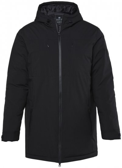 Jay-Pi 852164 Matelassée veste fonctionnelle Noir - Vestes - Vestes homme grandes tailles