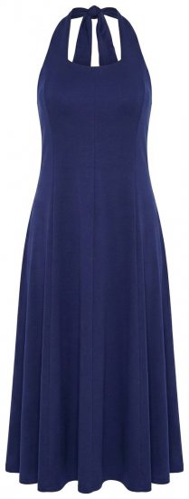 Ulla Popken 852680 Robe de soirée Bleu marine - Robes de soirée - Robes de soirée en grandes tailles