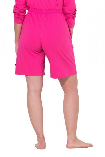Ulla Popken 852752 Short de pyjama à rayures lot de 2 Rose - Pyjamas/vêtements de détente - 
