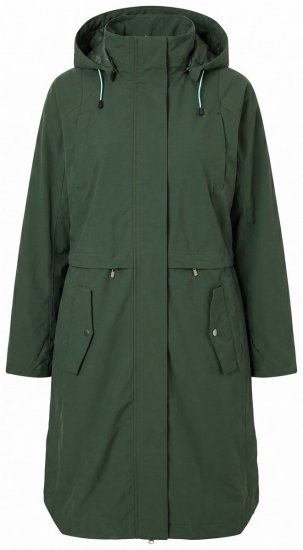 Ulla Popken 852901 Manteau technique Vert olive - Manteaux - Manteaux grande taille pour femme