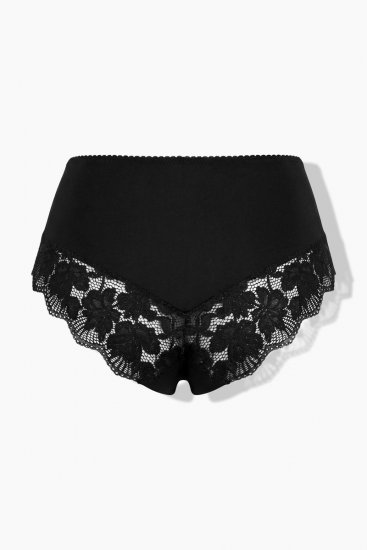 Ulla Popken 852930 Culottes Noir - Culottes - 