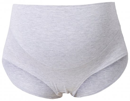 Ulla Popken 853611 Culottes de grossesse Gris chiné - Culottes - 