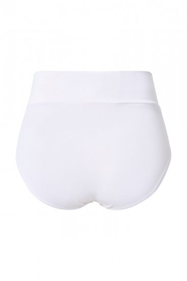 Ulla Popken 853611 Culottes de grossesse Blanc - Culottes - 