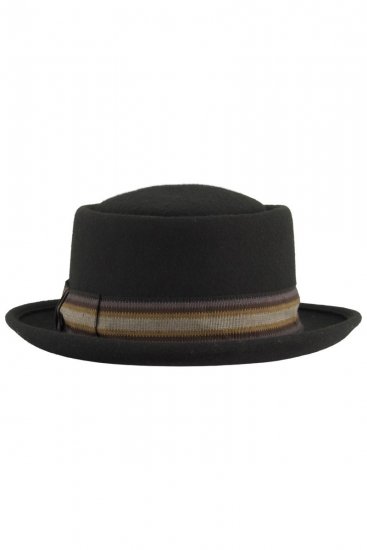 JP1880 853630 Chapeau en laine Noir - Chapeaux - 