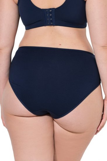 Ulla Popken 853698 Culottes en dentelle lot de 5 Noir - Culottes - 