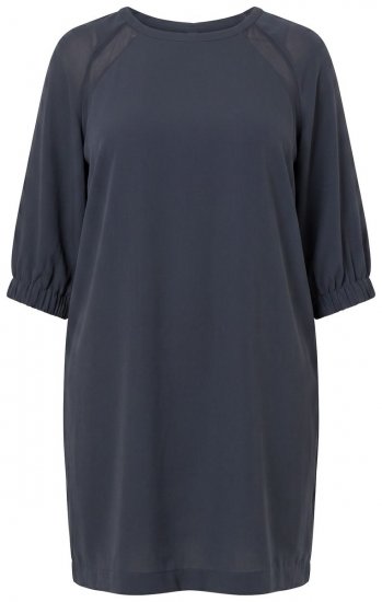 Ulla Popken 853946 Robe à manches 3/4 Vert olive - Robes - Des robes dans toutes les tailles