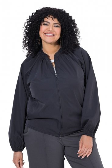 Ulla Popken 854962 Blouson Vert olive - Vestes - Vestes grande taille pour femme