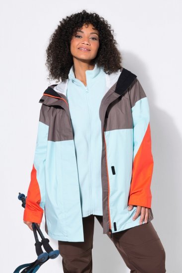 Ulla Popken 855313 Parka Taupe - Manteaux - Manteaux grande taille pour femme