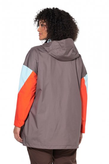 Ulla Popken 855313 Parka Taupe - Manteaux - Manteaux grande taille pour femme