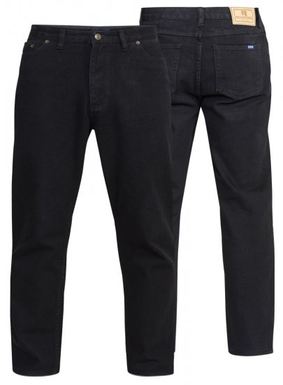 Rockford Comfort Jeans Black TALL SIZES - VÊTEMENTS HOMME MT-6XLT - Vêtements Tall Homme