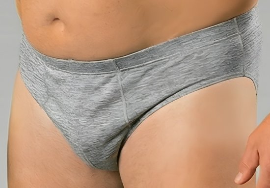 20 Nodi 934 Stretch Cotton Briefs Grey - Slip - Slip grande taille pour homme