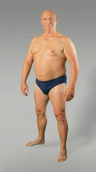 20 Nodi 934 Stretch Cotton Briefs Navy Blue - Slip - Slip grande taille pour homme
