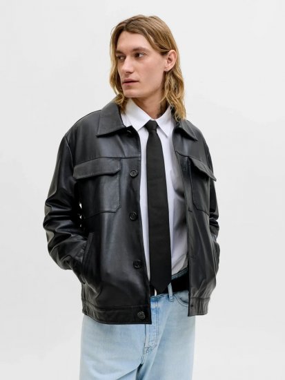 Jack & Jones Solid Cravate Noir - Cravates et nœuds papillon - 