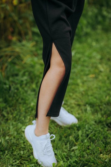 Nora Mikken MARI Maxi Hoodie Dress Black - Sweatshirts & hoodies - 