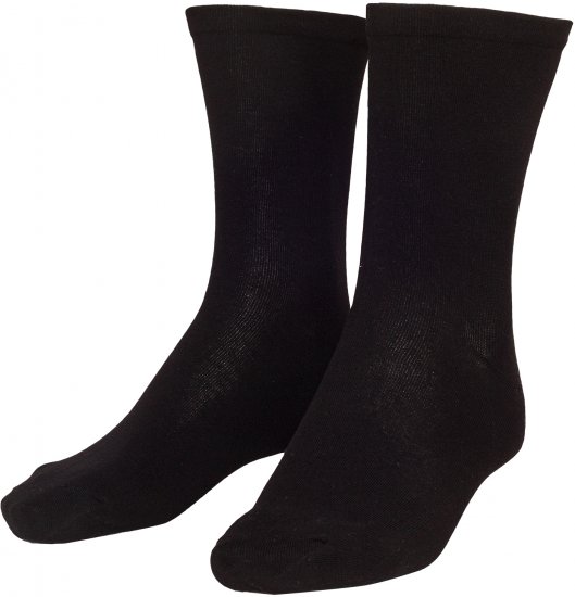Adamo Adrian Sensitive-socks Black 2-pack - Sous-vêtements & bain - Sous-vêtements Grande Taille